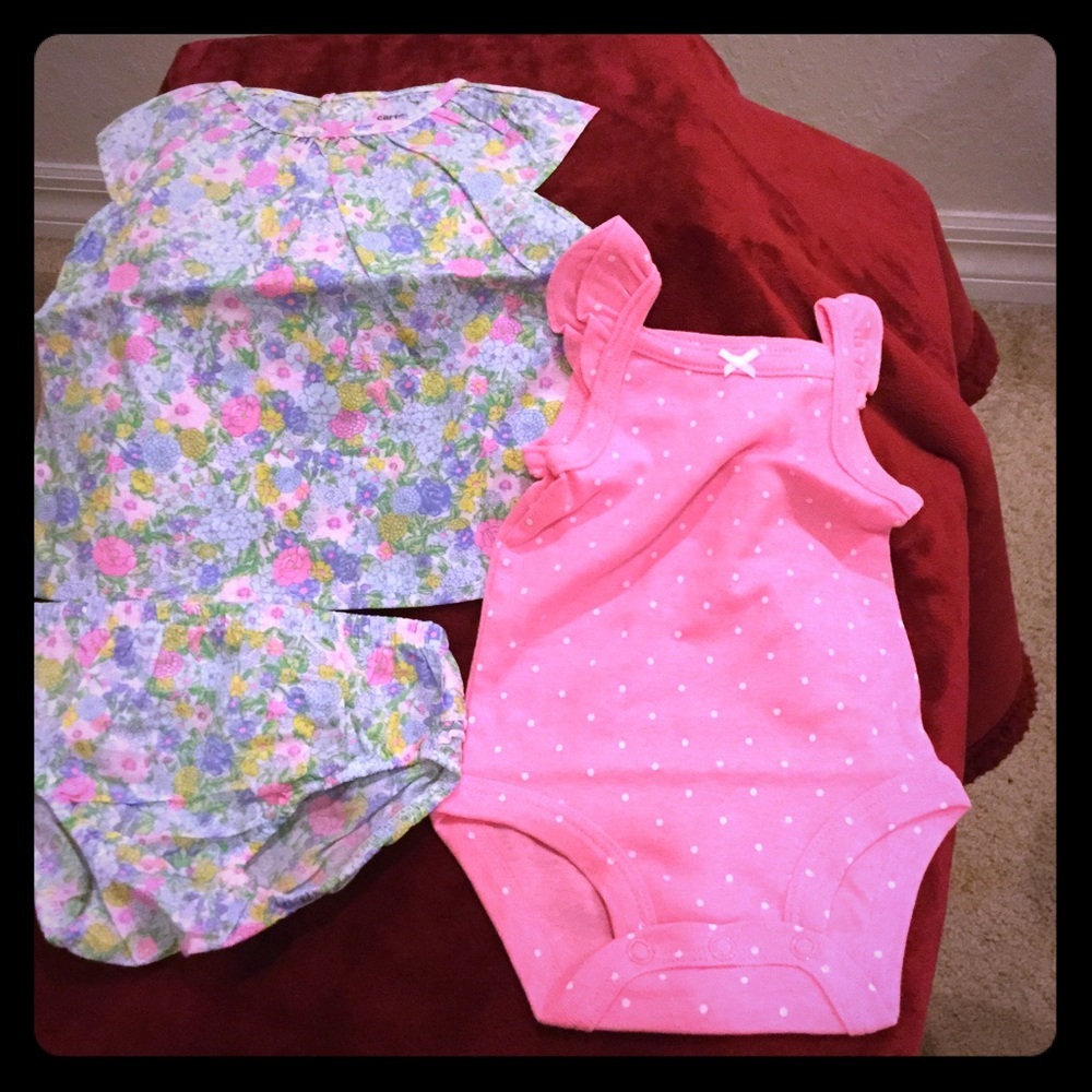 Carter's Baby‎ Girl Spring Set NEW